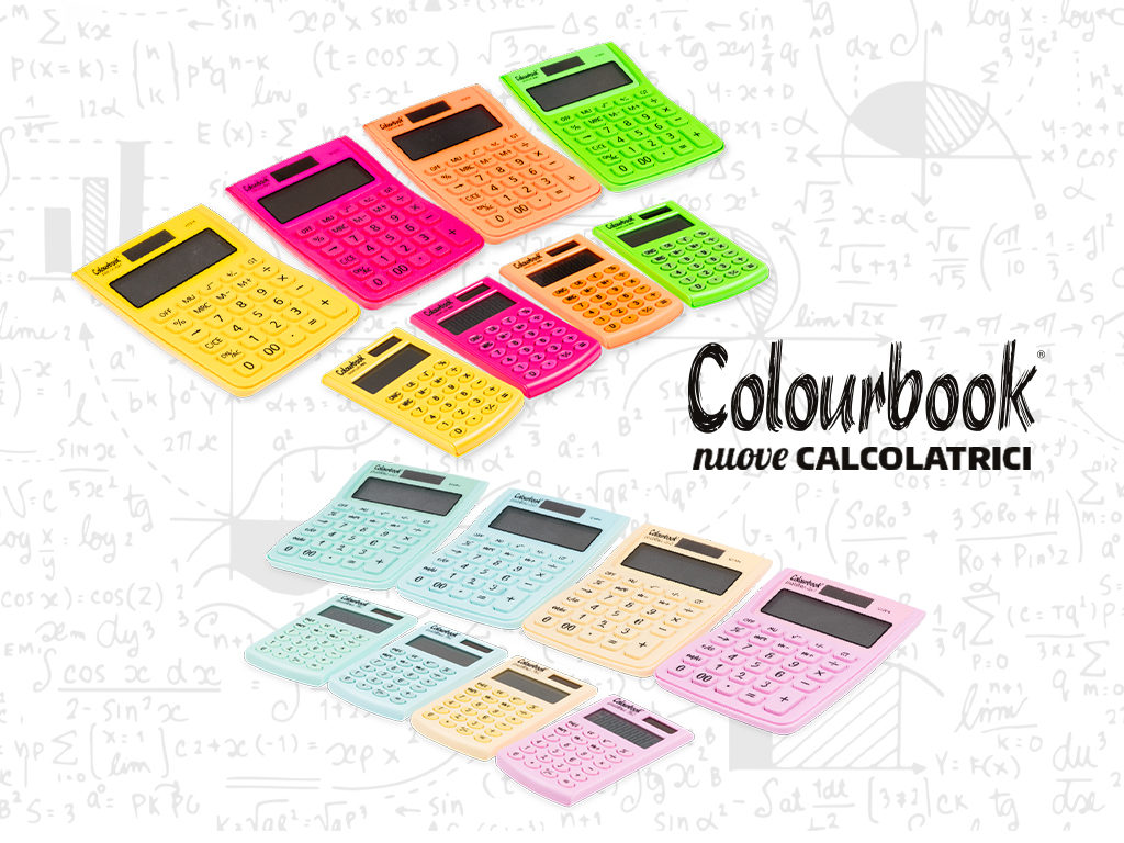 Calcolatrici Colourbook