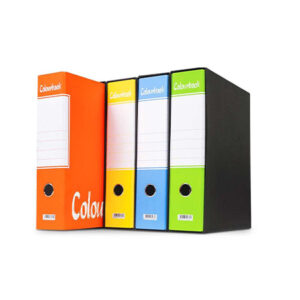 Set 4 registratori fluo con custodia