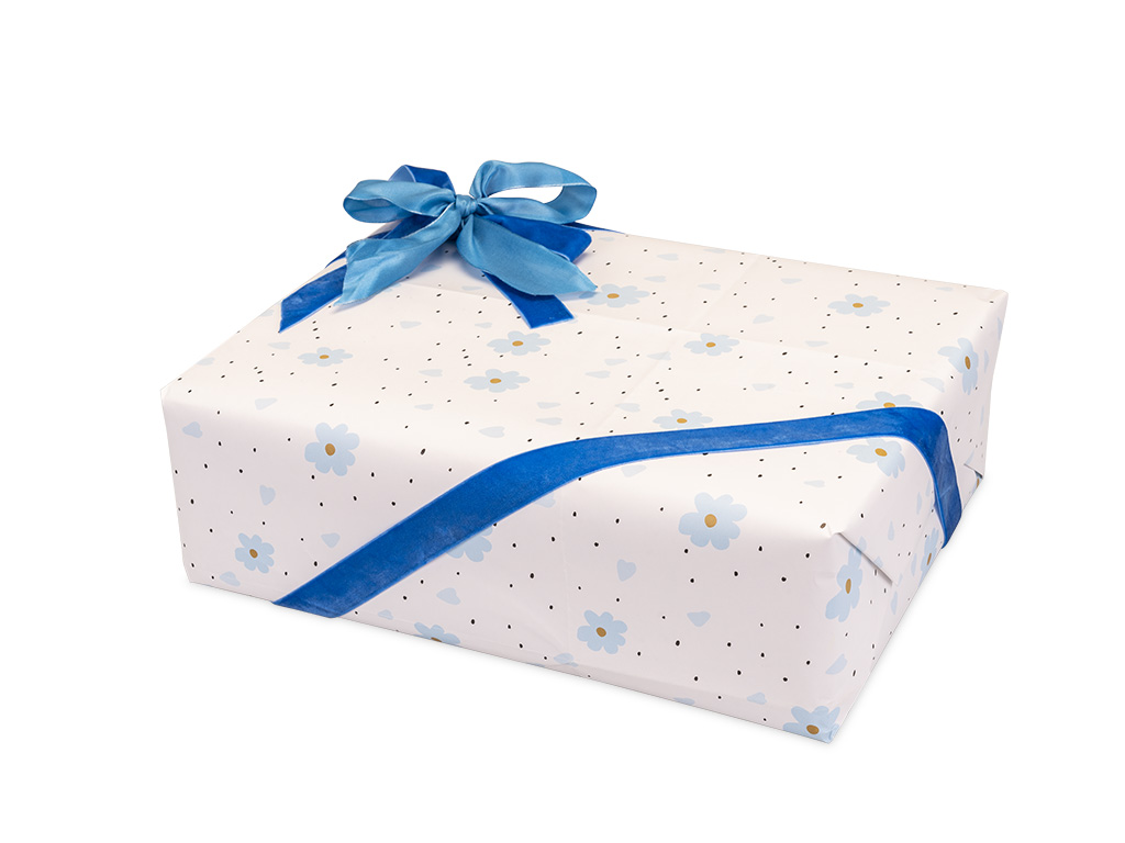 Jemidi sacchetto per regali di carta Organizer Carta da regalo Natale Flower 
