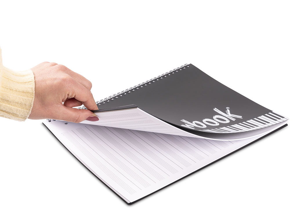 Quaderno-A4-di-musica-spiralato-dettaglio