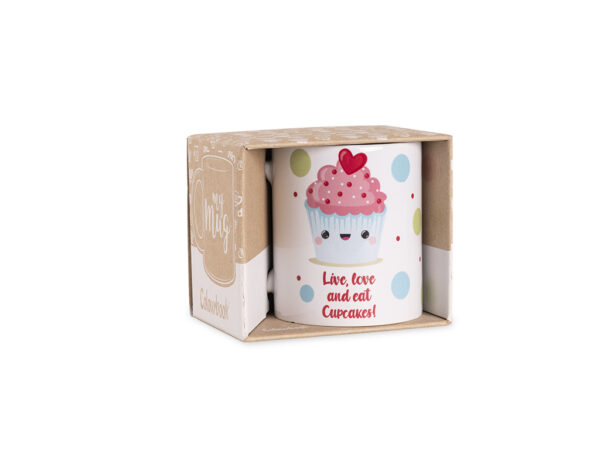 Packaging tazza My Mug Cupcake in cartoncino