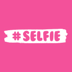 Selfie rosa