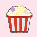 Pop corn bianco