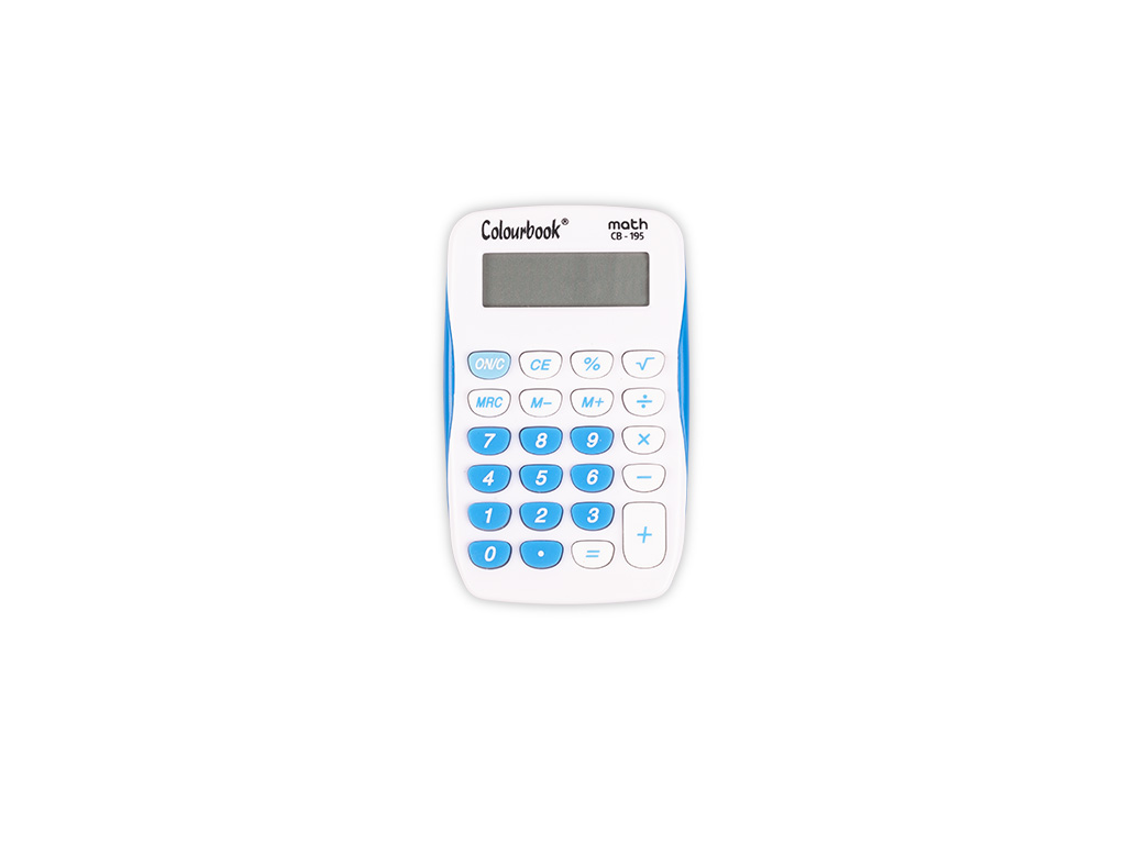 Calcolatrice tascabile 8 cifre MATH CB-195