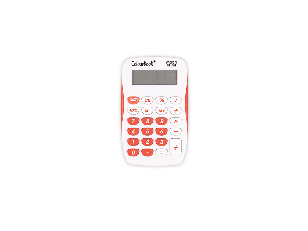Calcolatrice tascabile 8 cifre MATH CB-195