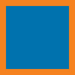 Bicolor Azzurro/Arancione