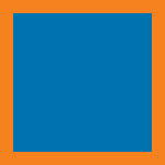 Bicolor Azzurro/Arancione