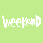 Weekend verde pastello