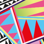 Abstract Pop Triangle