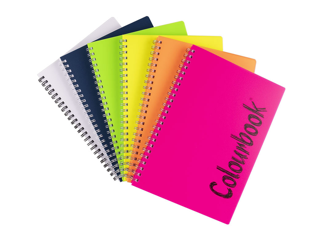 Offerta! BLOCCO NOTES QUADERNO A4 CON SPIRALE E FORI A RIGHE ONE COLOR MAXI