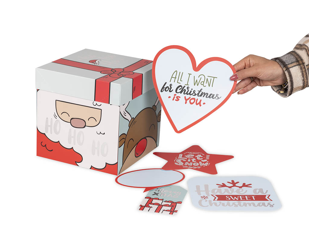 Dettaglio Explosion Box Natale