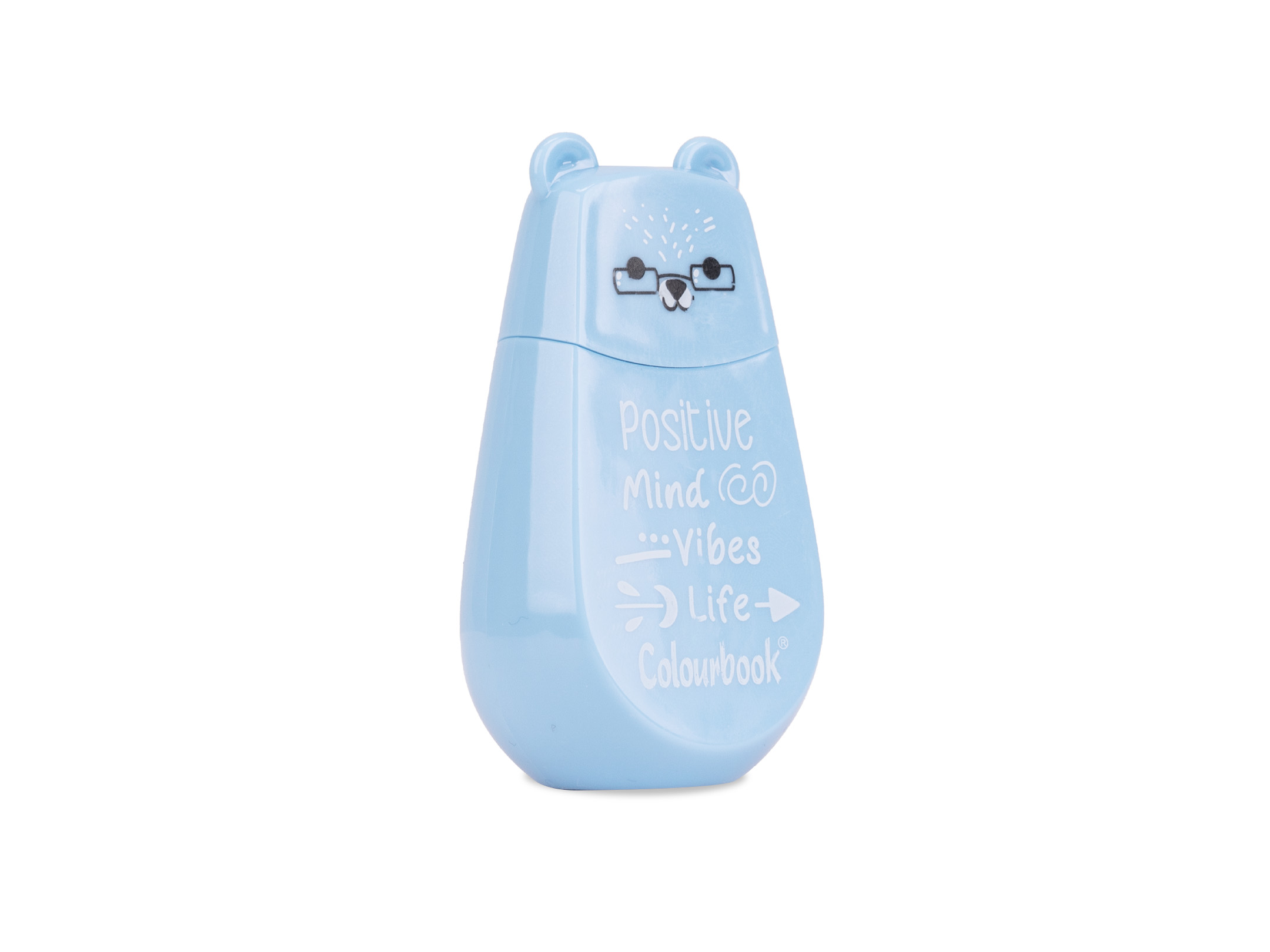 Dettaglio correttore a nastro Kawaii blu California