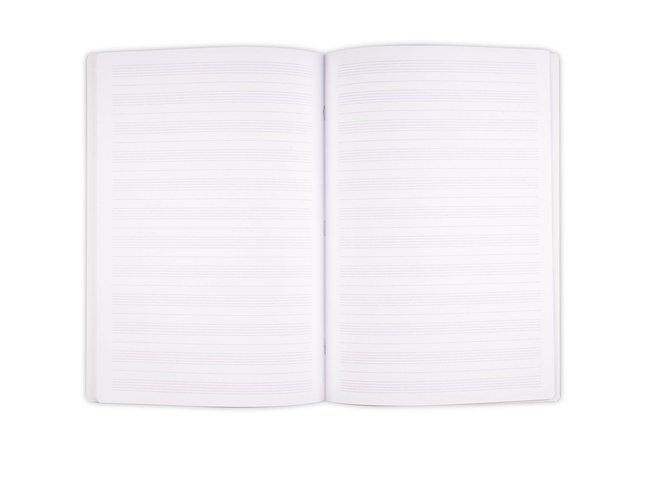 Dettaglio itenri quaderno a4 di musica
