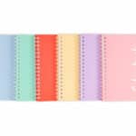 Assortimento quaderni A6 Pastel con rilegatura a spirale