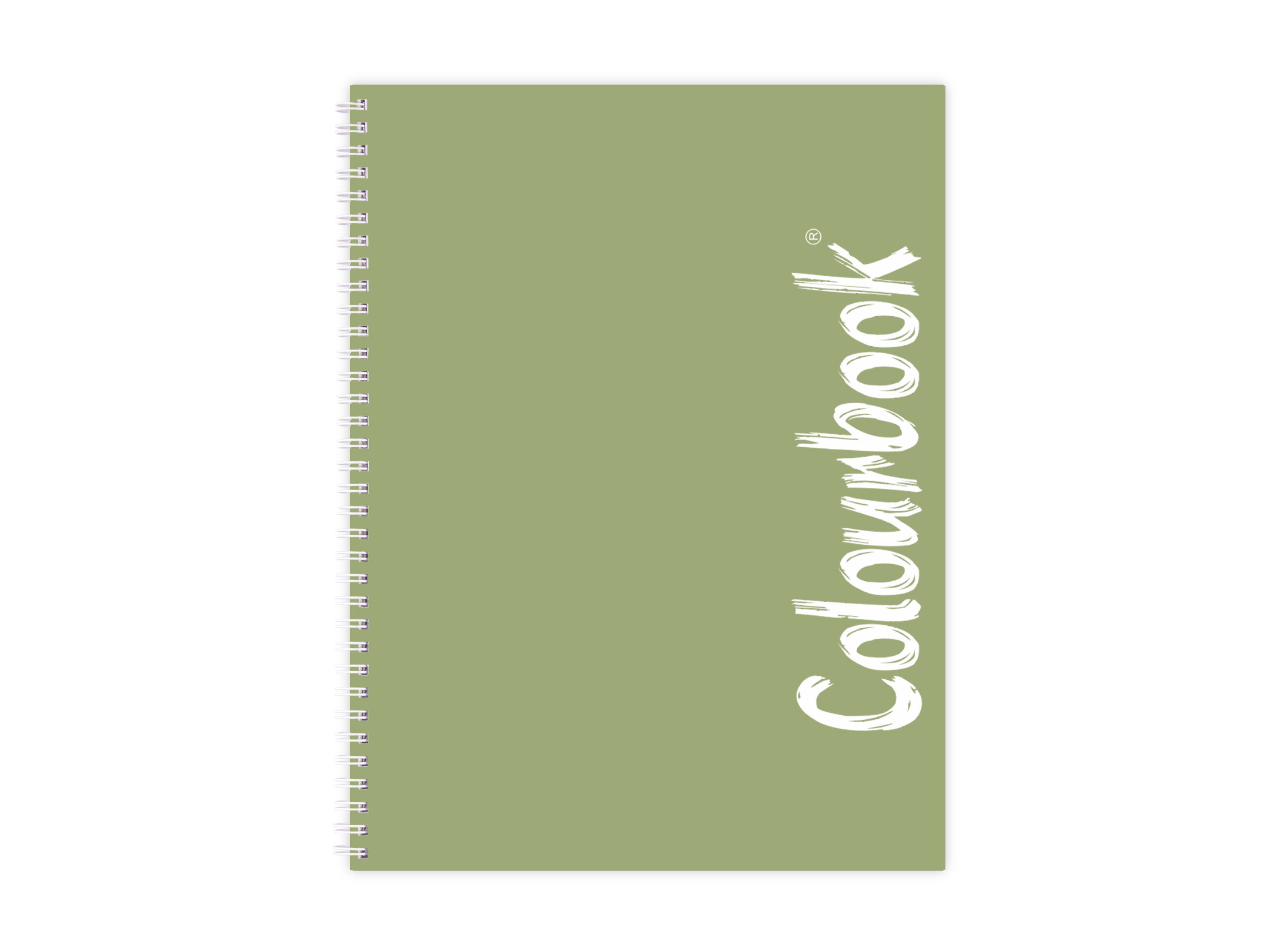 Quaderno a spirale A4 verde militare