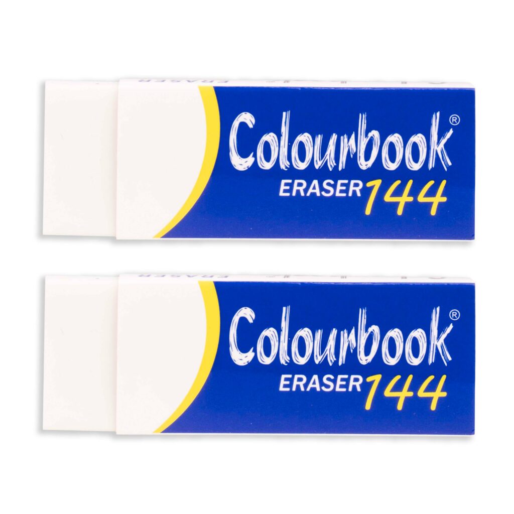 set 2 gomme per cancellare eraser 144