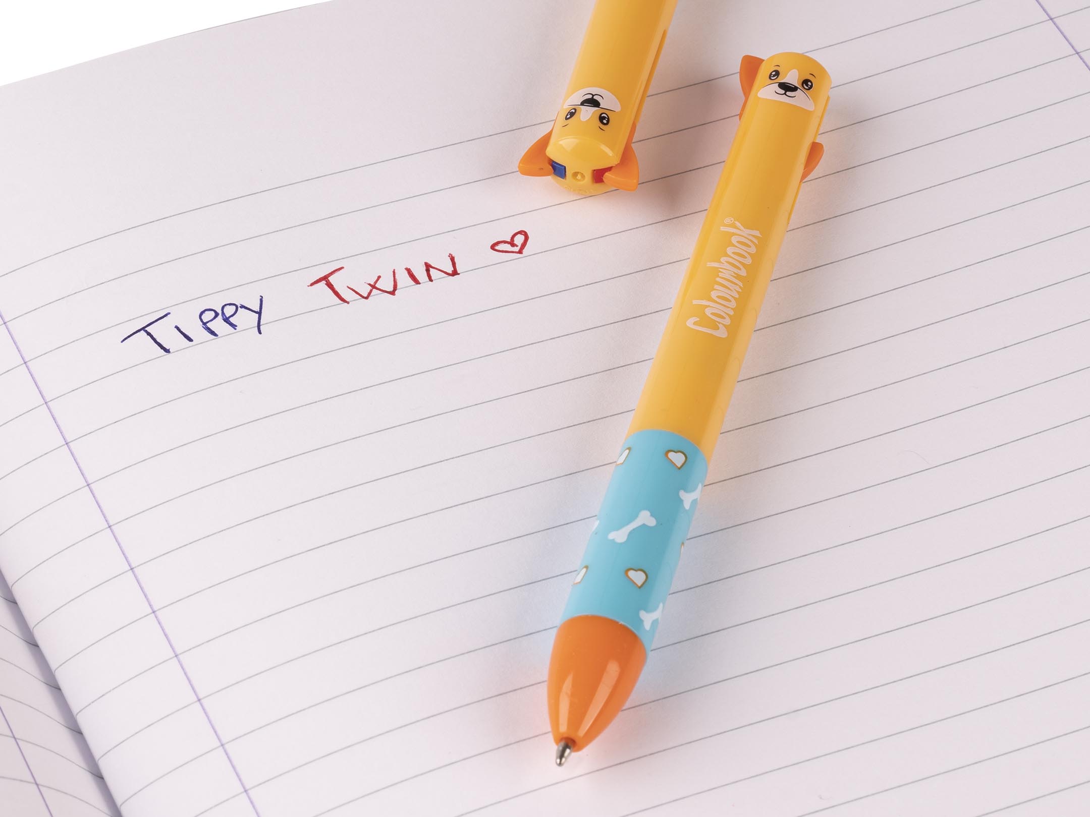 Dettaglio penna a scatto Tippy Dog