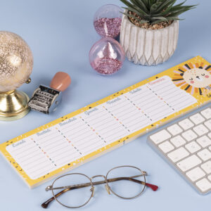 Mini planning da scrivania ambientata