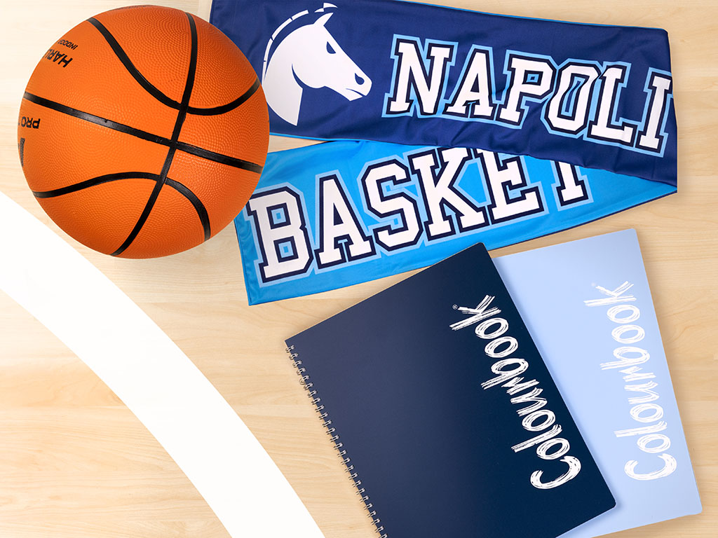 Colourbook sponsor del Napoli Basket