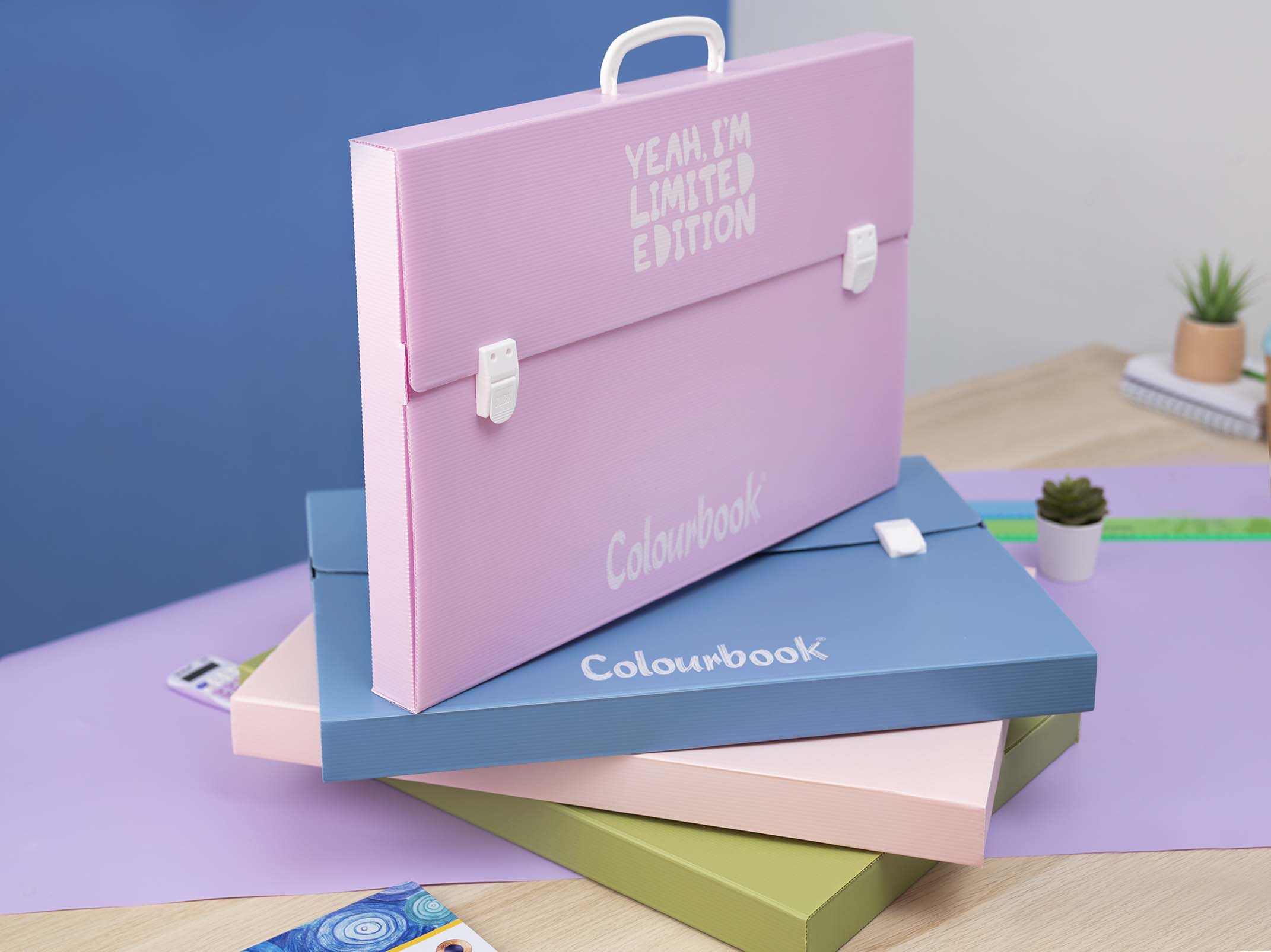 Composizione valigette portadisegni Wild 35x50cm