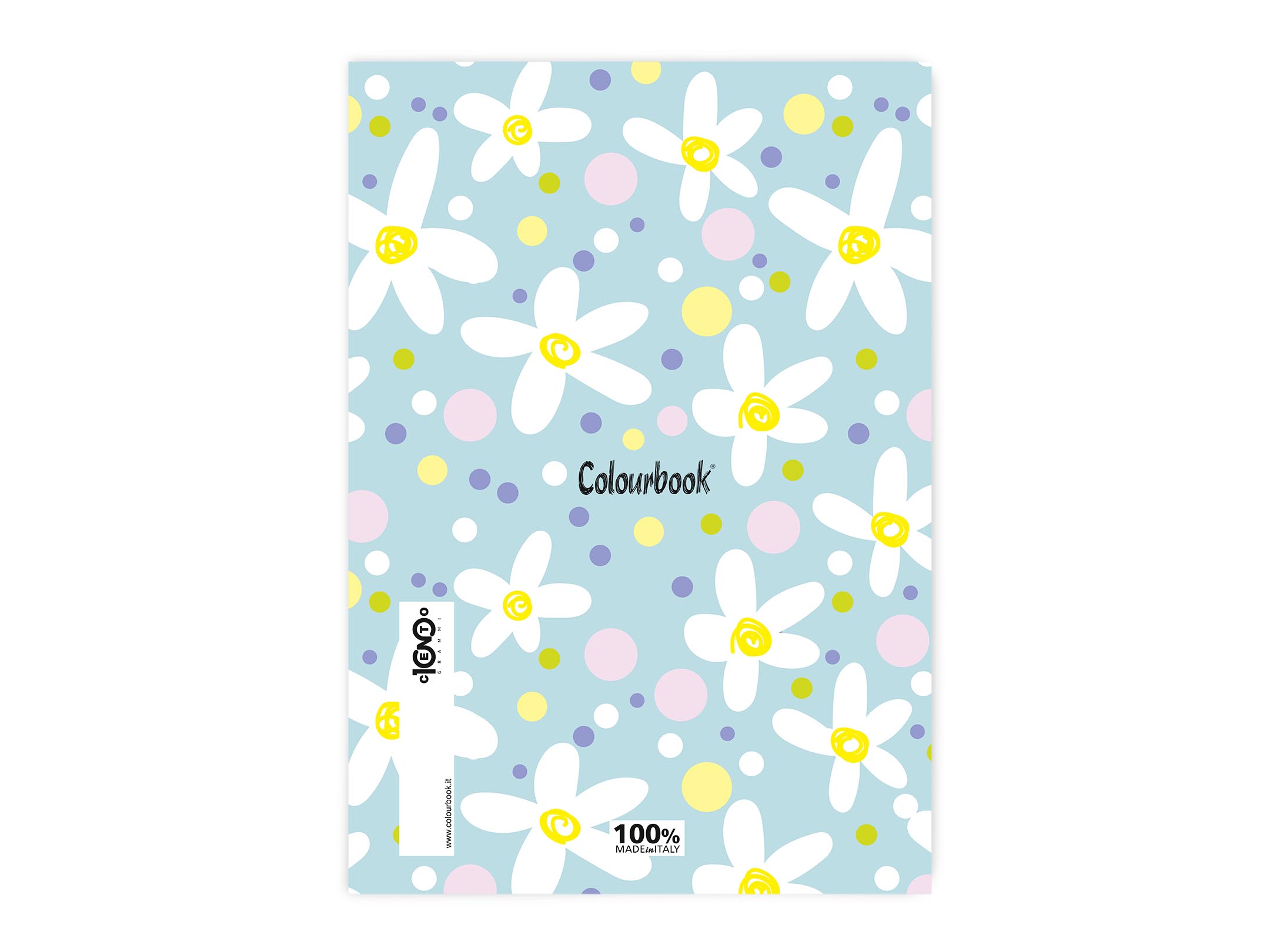 Retro quaderni A4 flowers