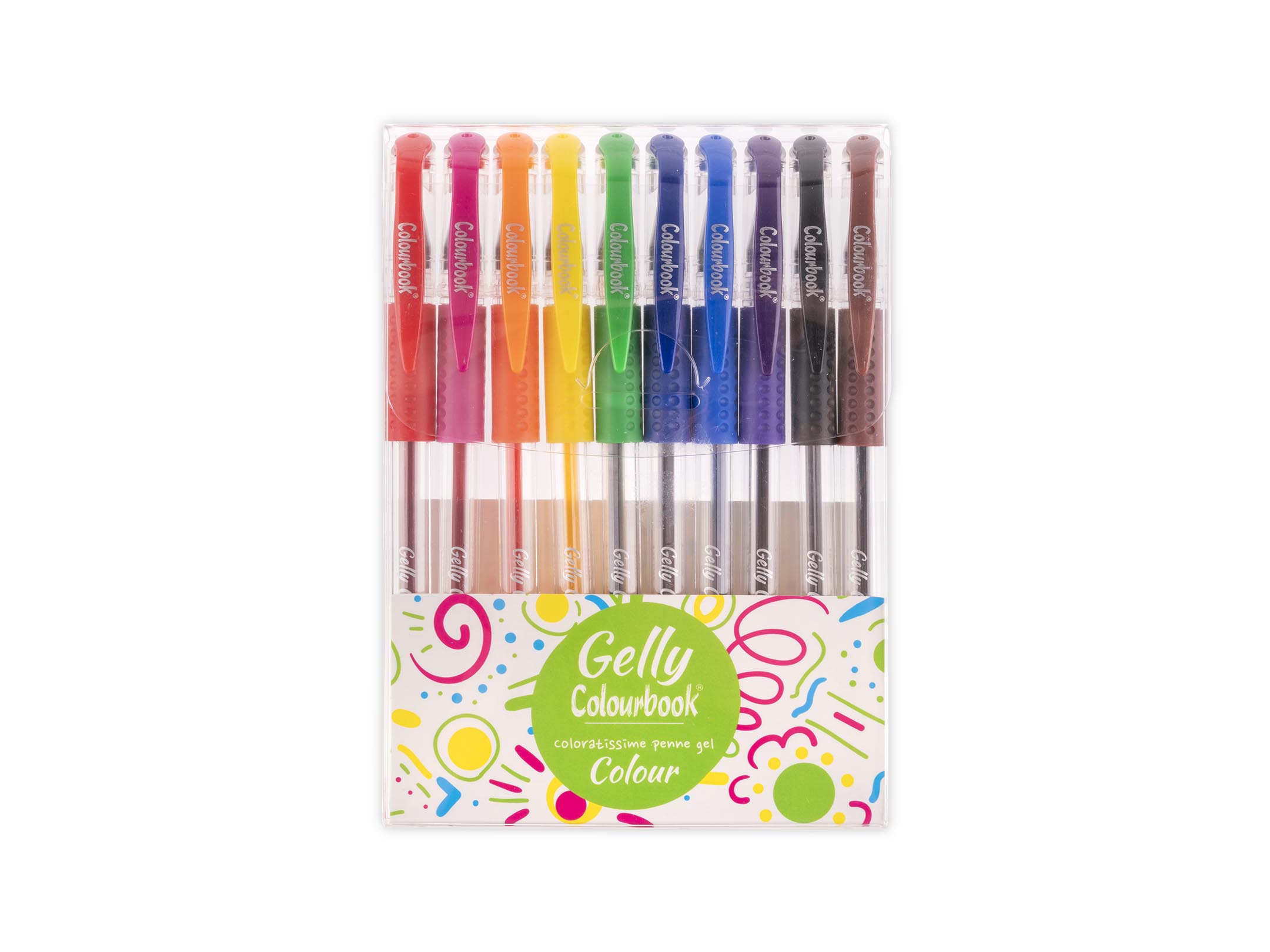 Set 10 penne gel Gelly - Colour