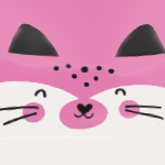 Gatto Rosa Fluo