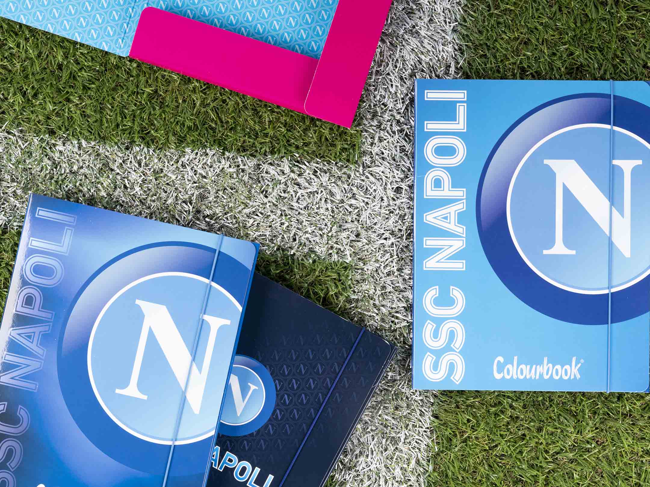 Composizione cartellina portadocumenti SSC Napoli