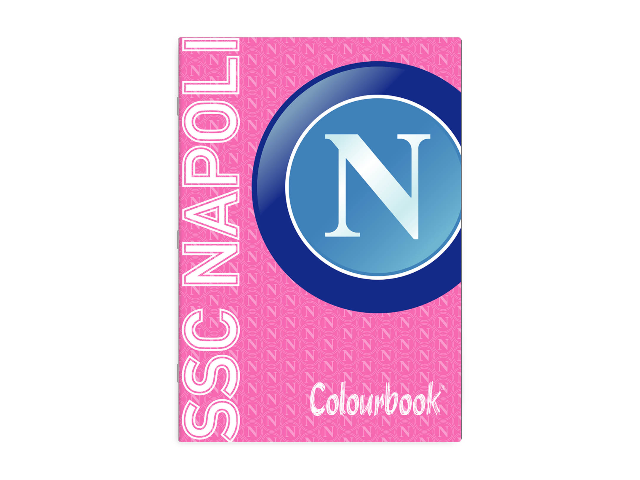 Quaderno A4 SSC Napoli pink jersey