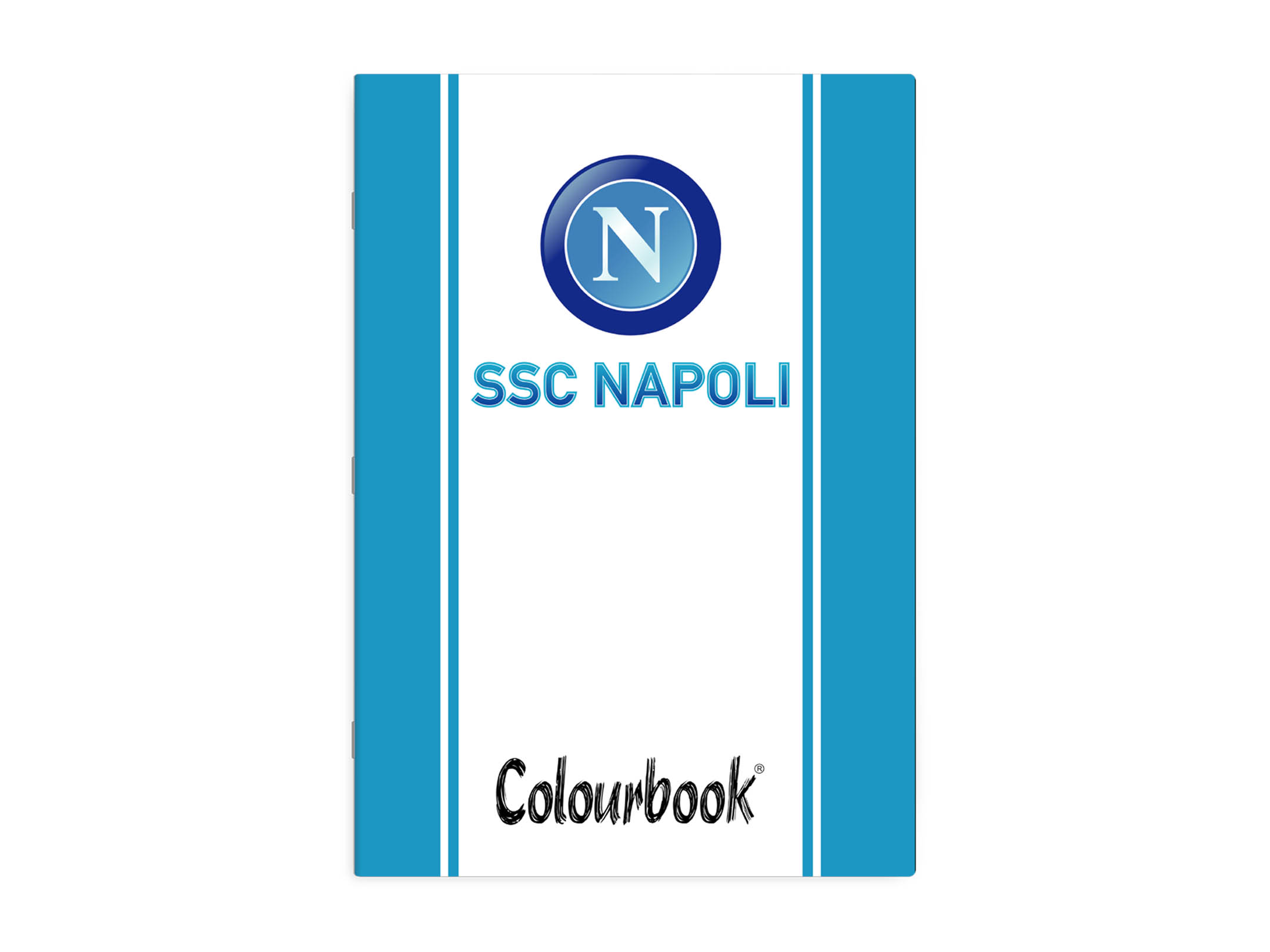 Quaderno A4 SSC Napoli white & blue jersey