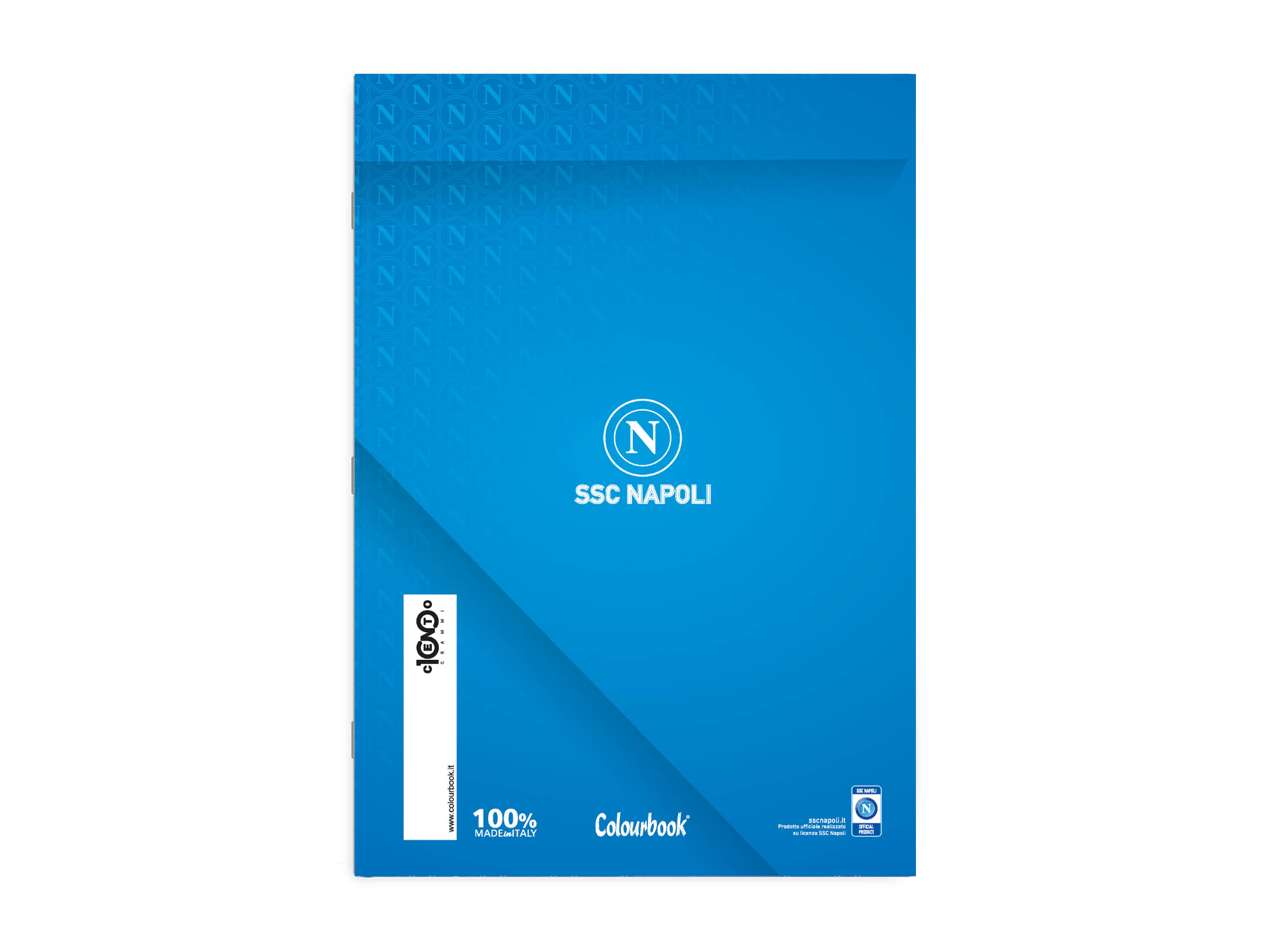 Retro quaderno A4 SSC Napoli blue jersey