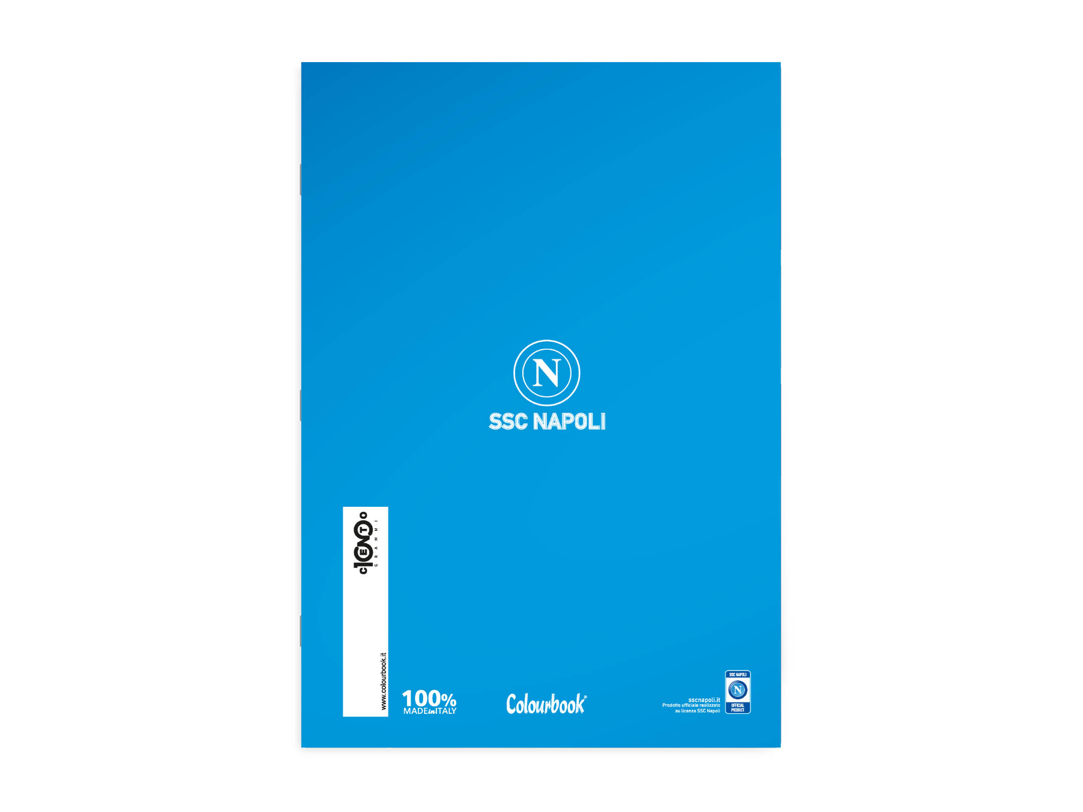 Retro quaderno A4 SSC Napoli winner blue