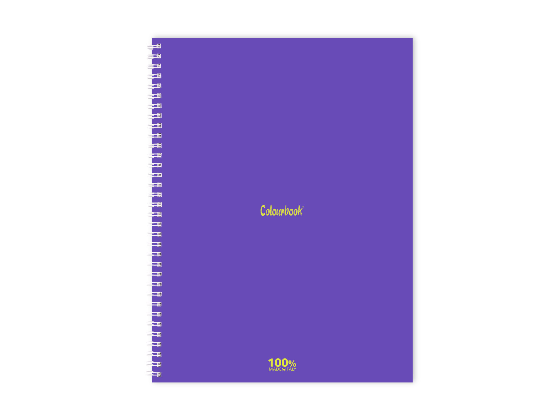 Retro quaderno a spirale groovy girl viola