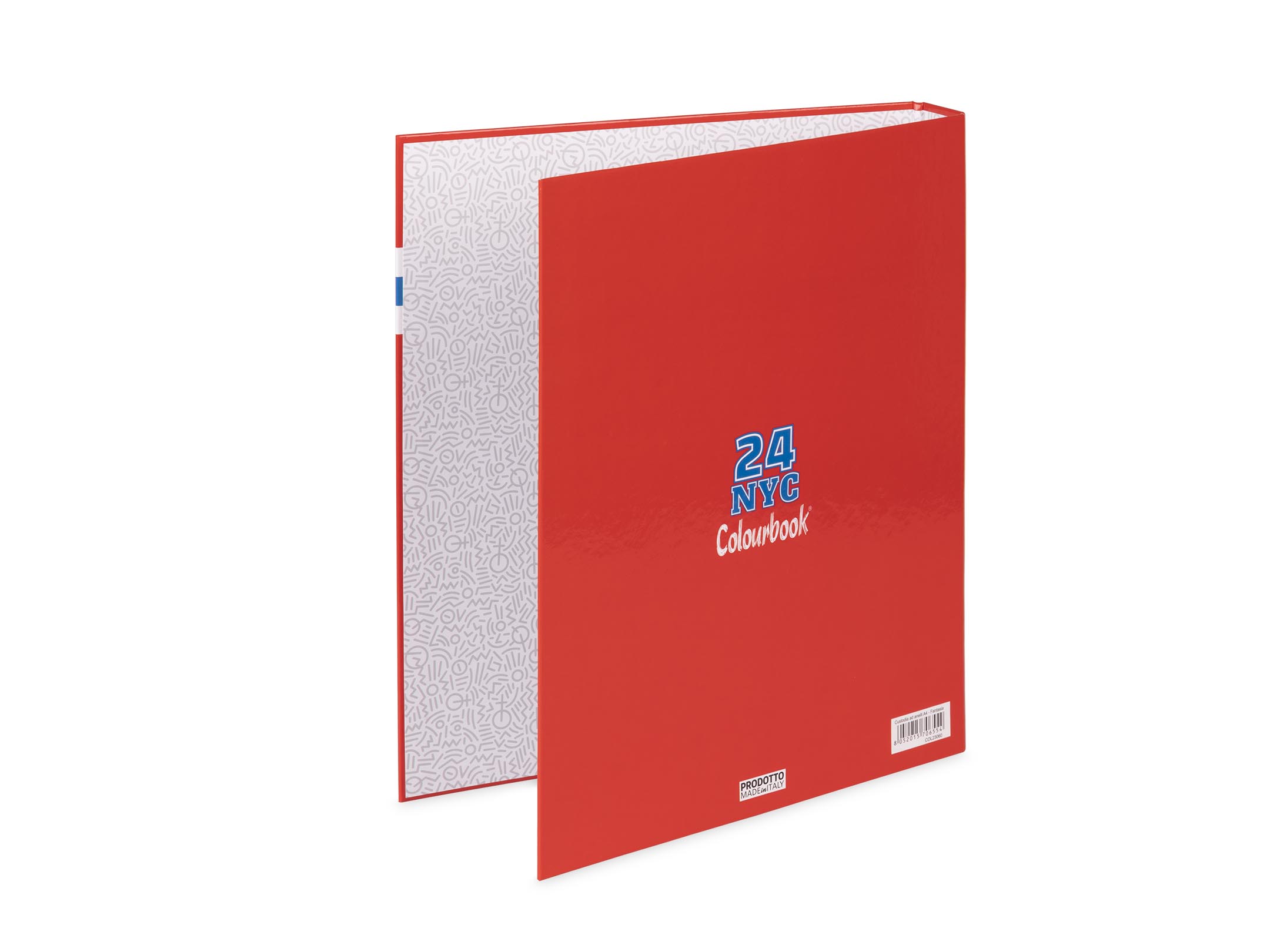 Retro raccoglitore ad anelli A4 New York