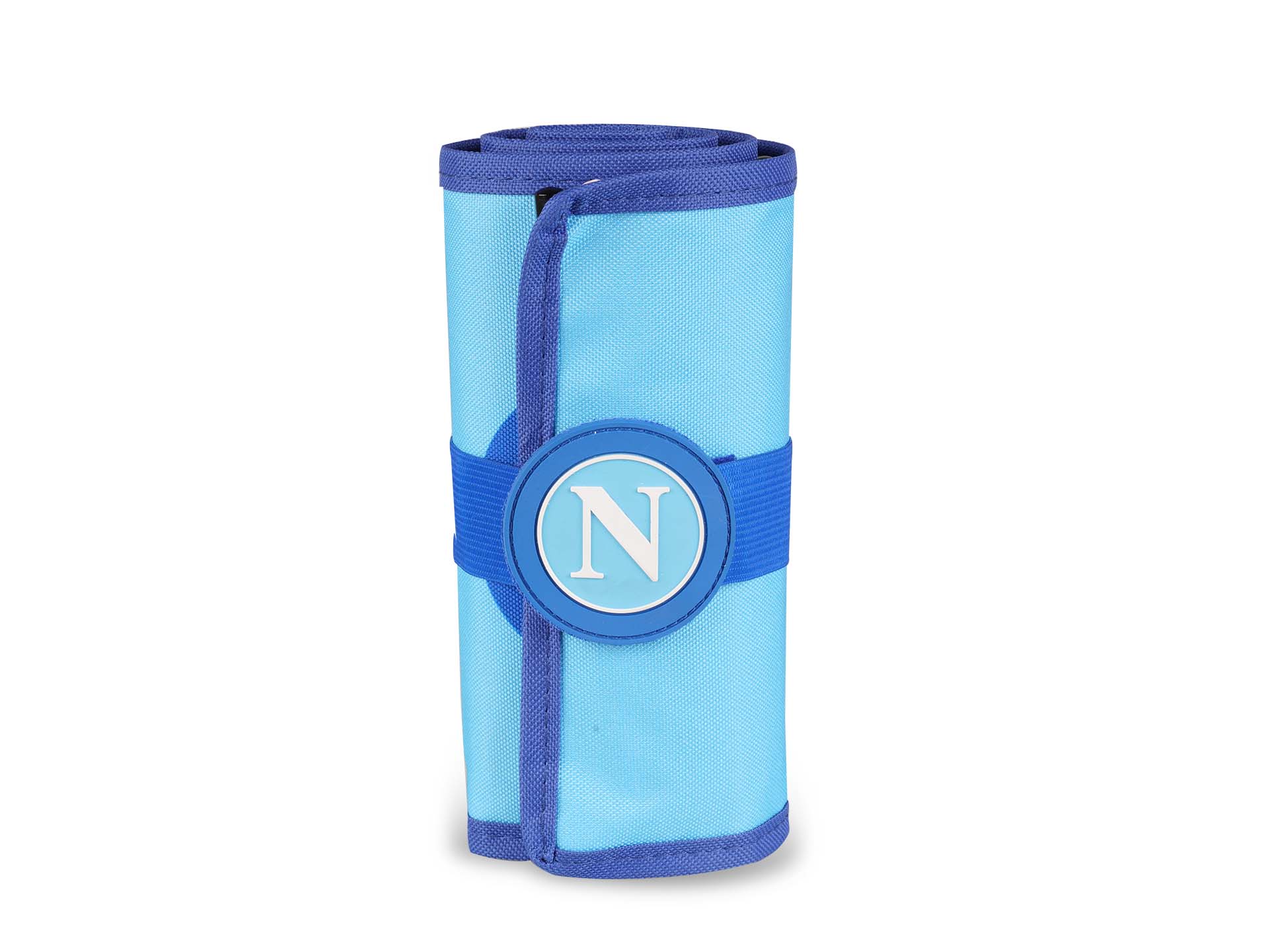 Astuccio portapastelli a rotolo winner blue SSC Napoli