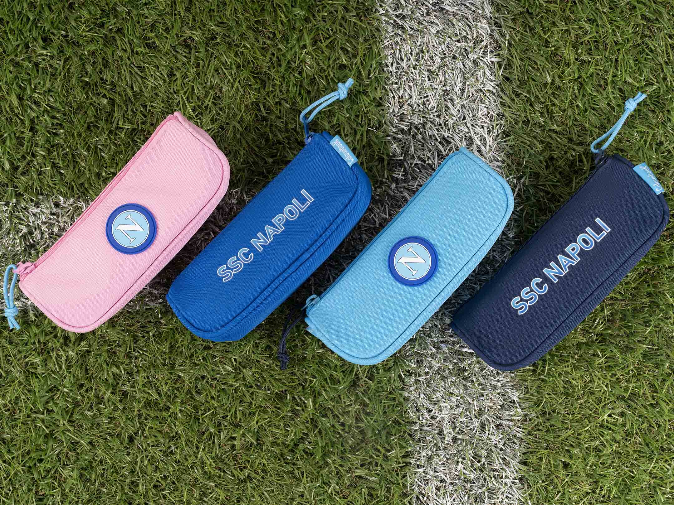 Composizione bustine portapenne SSC Napoli