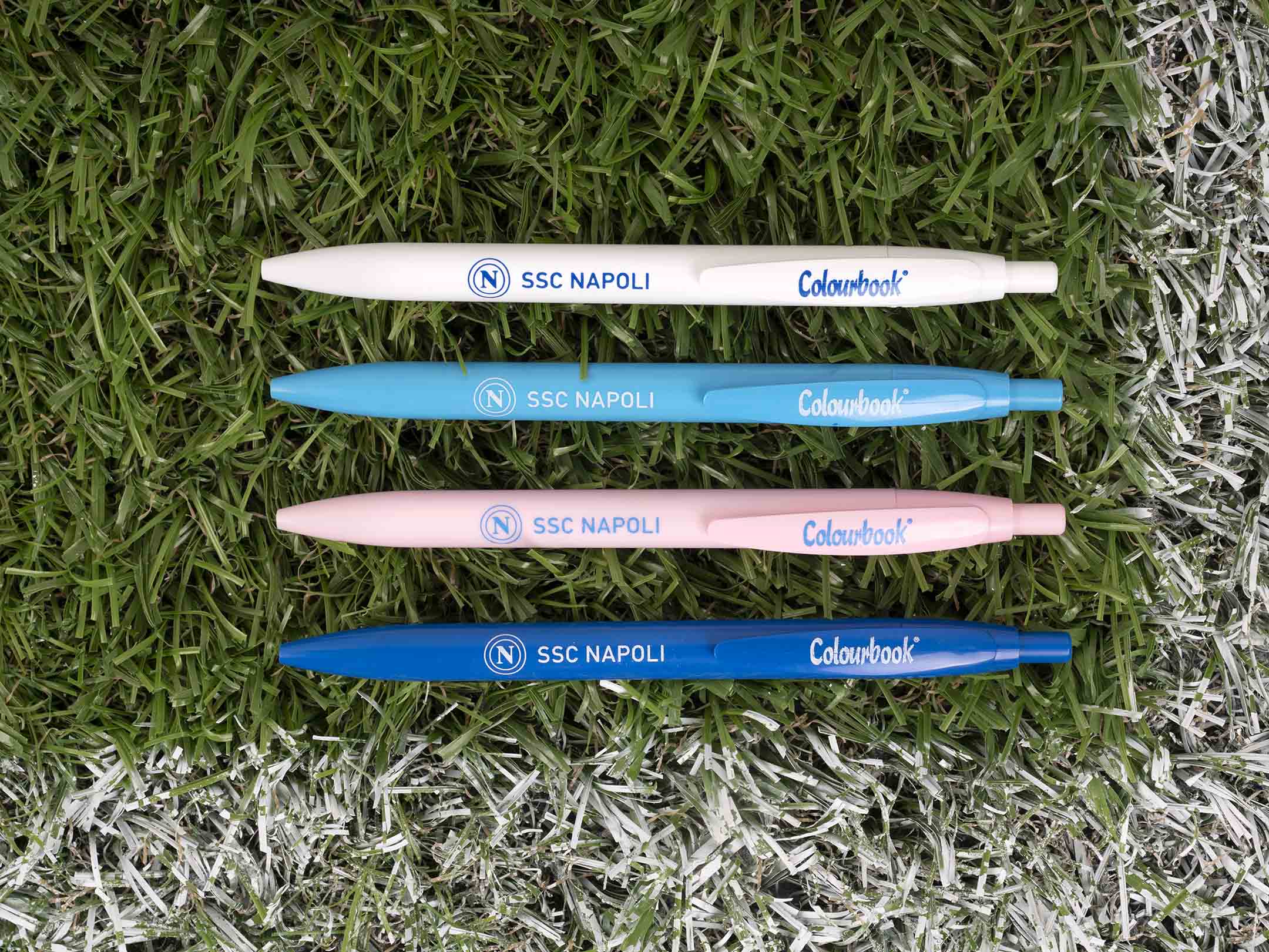 Composizione penna a scatto SSC Napoli