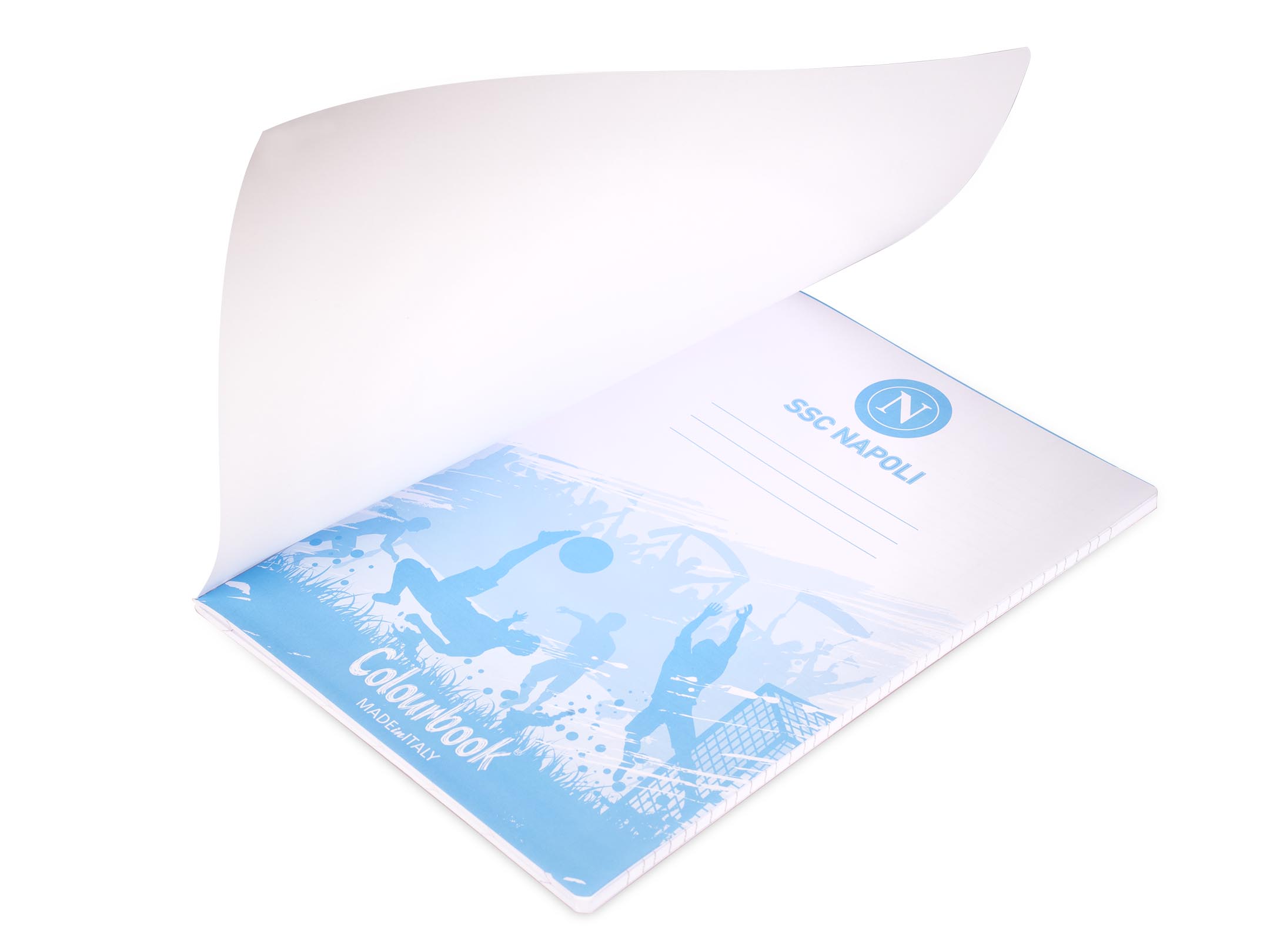 Fronte quaderno A4 SSC Napoli