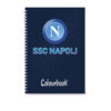 Quaderno a spirale A5 dark blue SSC Napoli
