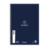 Retro quaderni A4 a spirale dark blue SSC Napoli