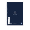 Retro quaderno a spirale A5 dark blue SSC Napoli