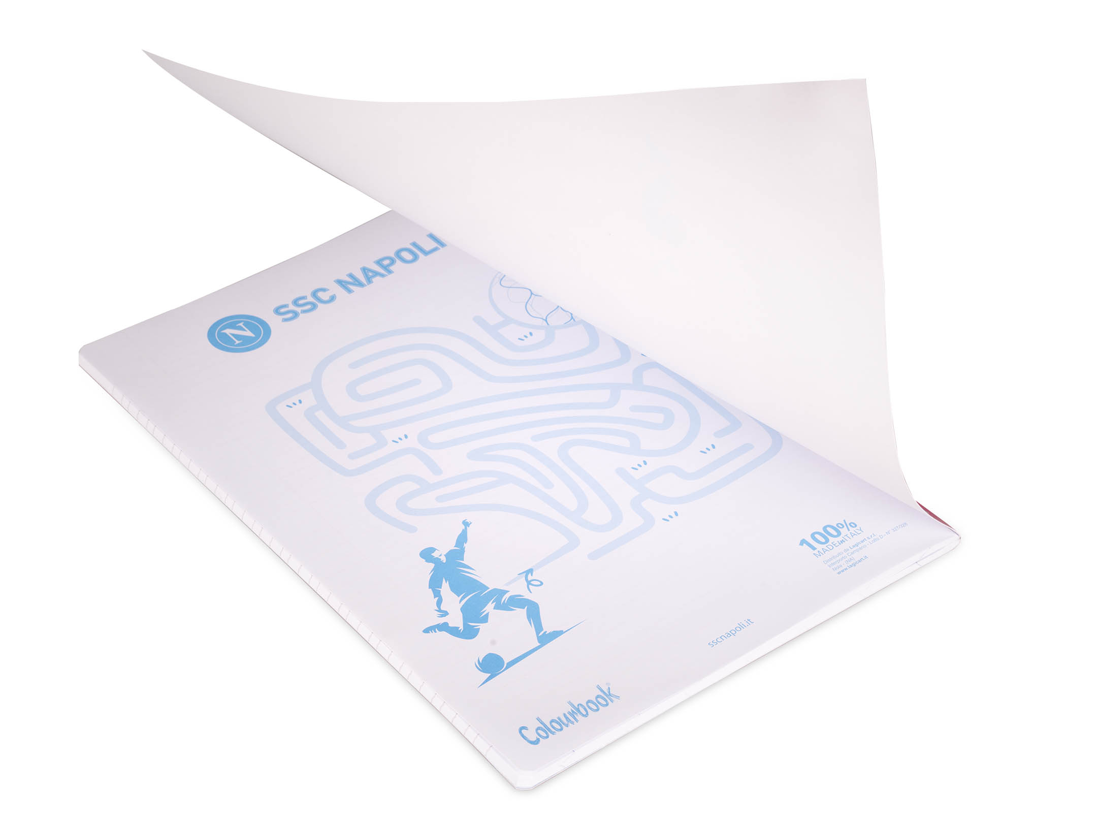 Risguardia quaderno A4 SSC Napoli