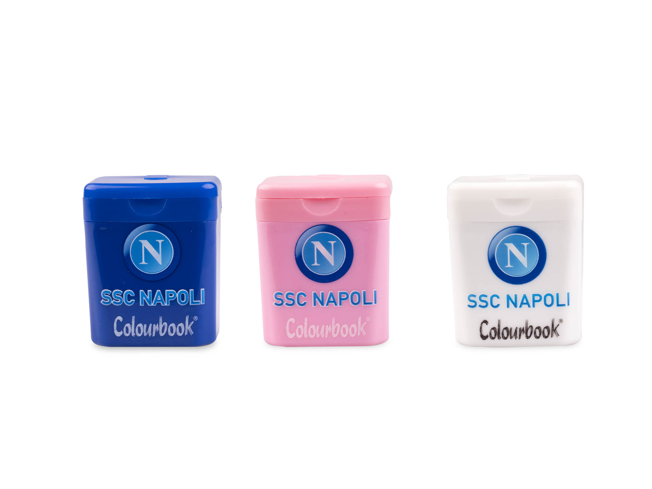 Temperamatite 2 fori con serbatoio SSC Napoli