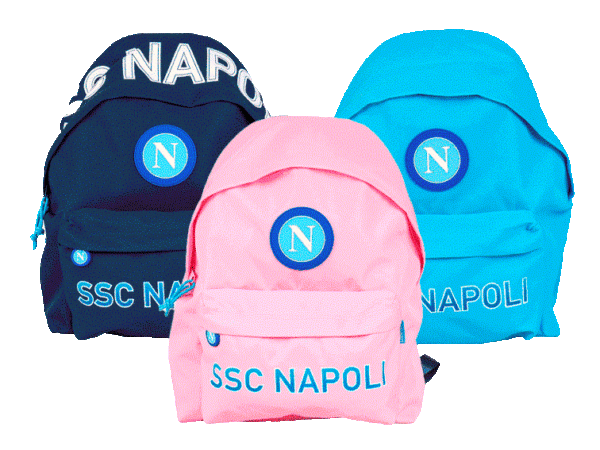 zaino tempo libero ssc napoli by colourbook - 3colori