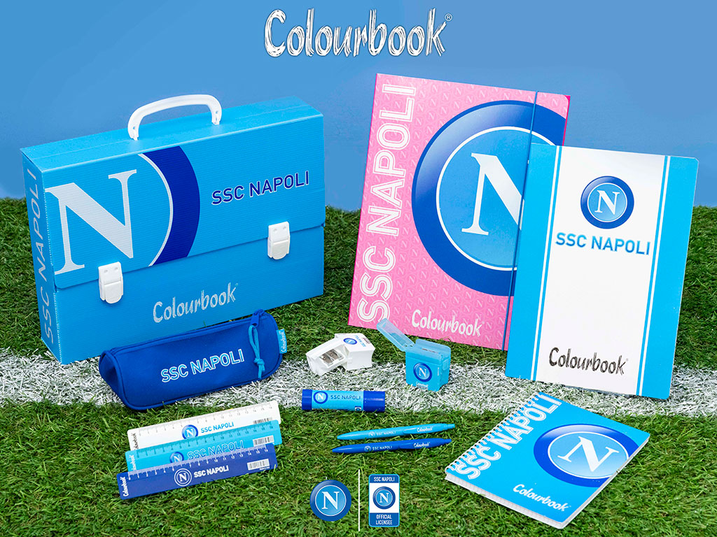 Collezione Colourbook per la SSC Napoli