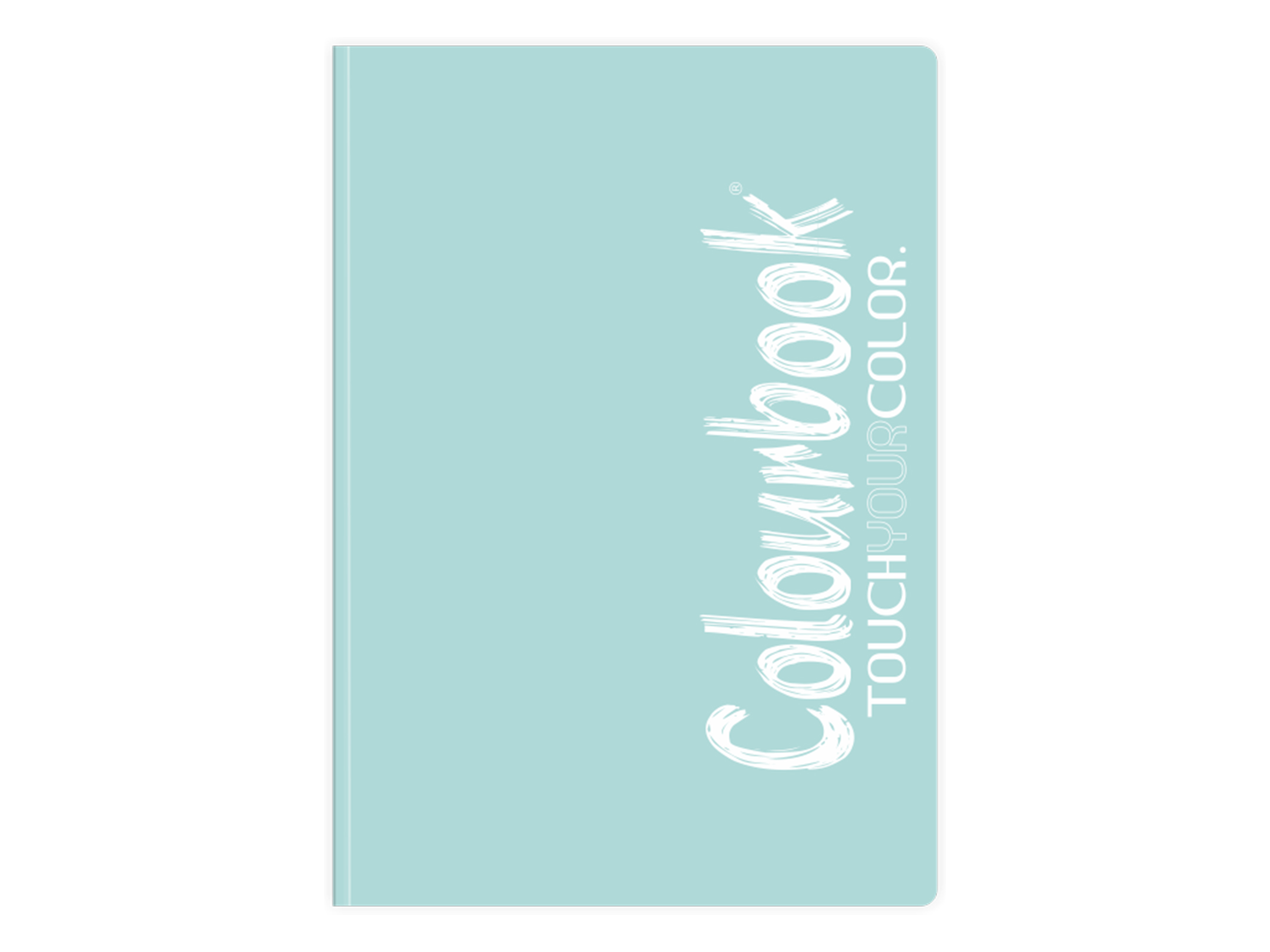 Quaderno brossurato verde acquamarina