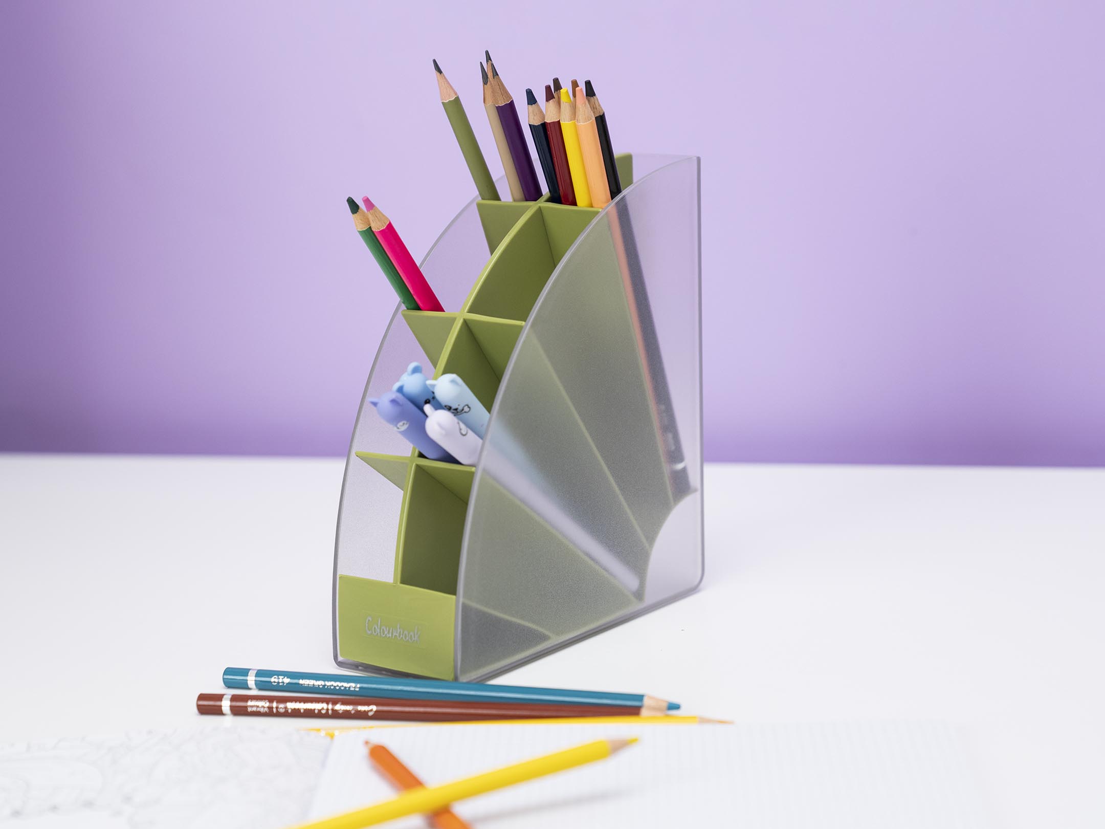 Ambientata portapenne a 8 scomparti