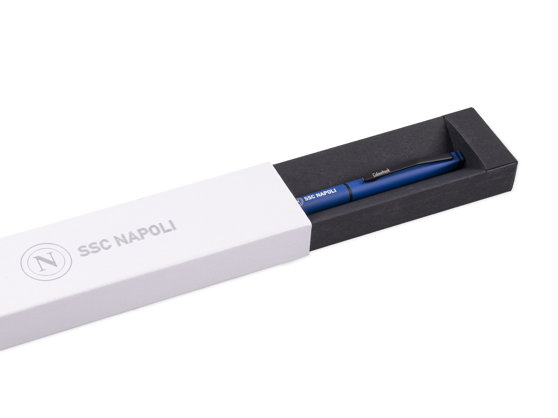 Custodia penna a sfera SSC Napoli blu