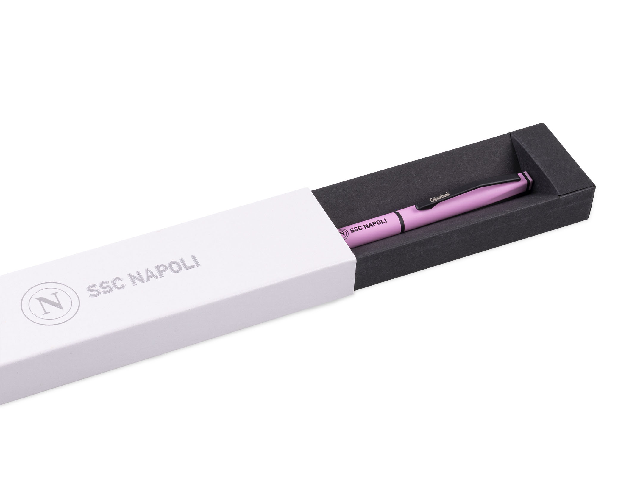 Custodia penna a sfera SSC Napoli rosa