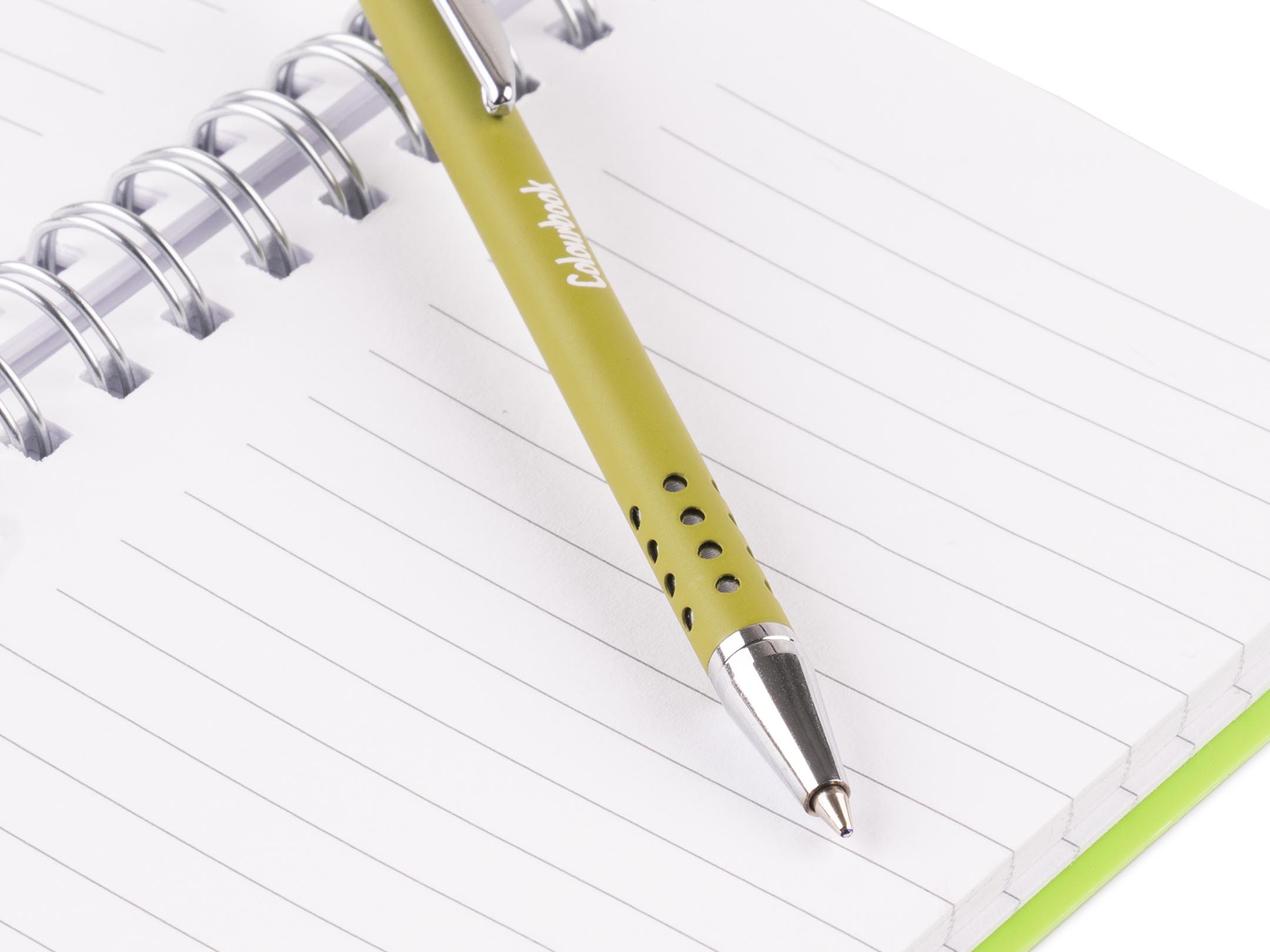 Dettaglio punta penna a sfera Wild Deluxe verde militare